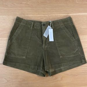 Outerknown Olive Green Corduroy Shorts Sz 10
